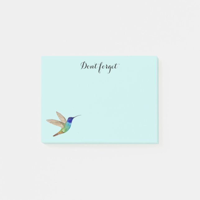 Hummingbird Post-it Notes (Front)
