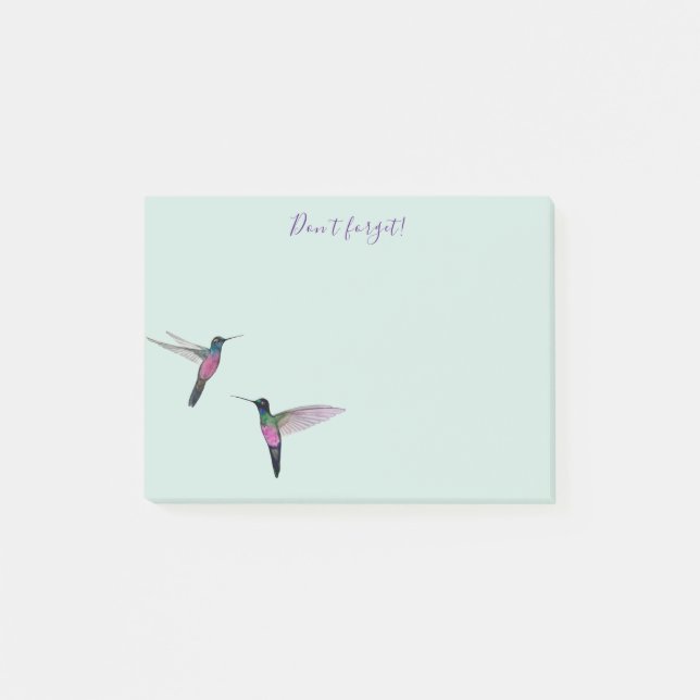 Hummingbird Post-it Notes (Front)