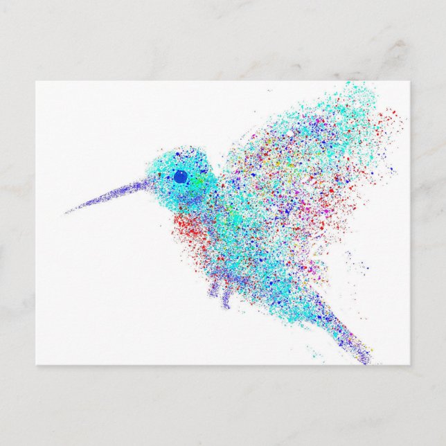 Hummingbird Postcard (Front)
