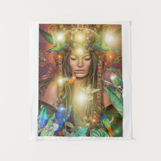 Hummingbird Princess Tapestry