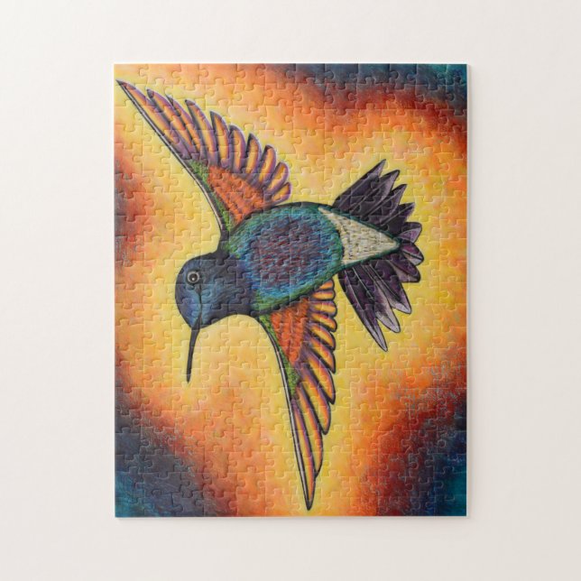 Hummingbird Puzzlie Jigsaw Puzzle (Vertical)
