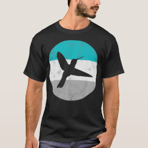 Hummingbird Retro Bird Gift For Men or Boys  T-Shirt