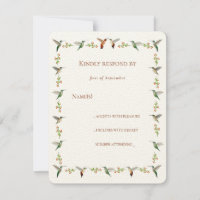 Hummingbird RSVP