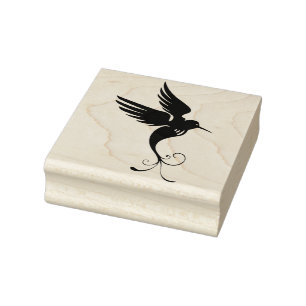 Hummingbird Rubber Stamp