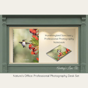 Hummingbird Sanctuary Professional Photography Notebook