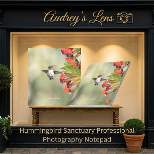 Hummingbird Sanctuary Professional Photography Notepad