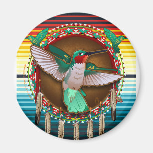 Hummingbird Shield magnet