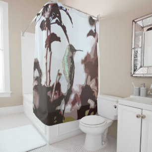 Hummingbird Shower Curtain
