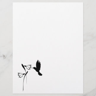 Hummingbird Silhouette