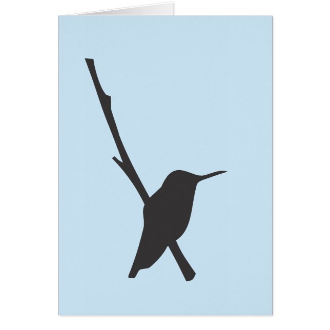 Hummingbird Silhouette (Front)