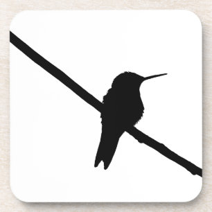 Hummingbird Silhouette Coaster