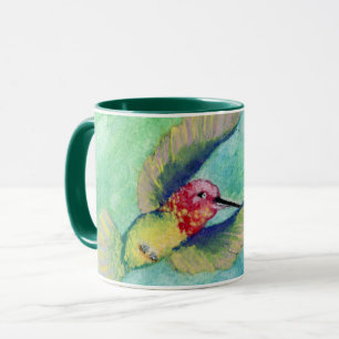 Hummingbird Smile by Lyric Rivera- Coffee Mug