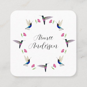 Hummingbird Square Business Card