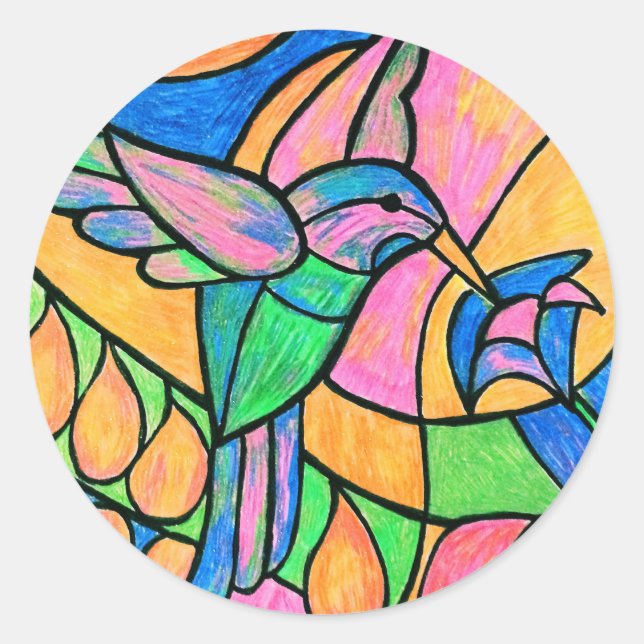 Hummingbird Stickers (Front)