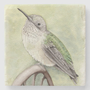 Hummingbird Stone Coaster