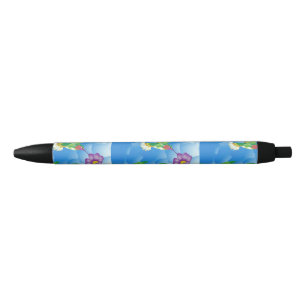 Hummingbird: Stylised Black Ink Pen
