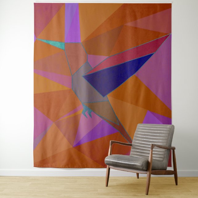Hummingbird Tapestry (In Situ)