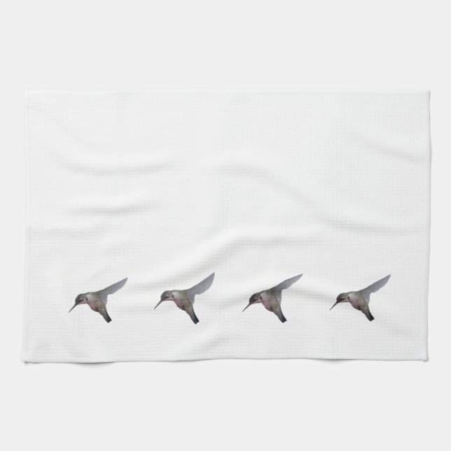 Hummingbird Tea Towel (Horizontal)