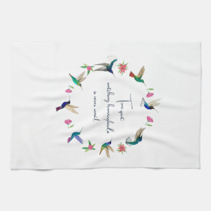 Hummingbird Tea Towel
