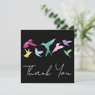 Hummingbird Thank You Card