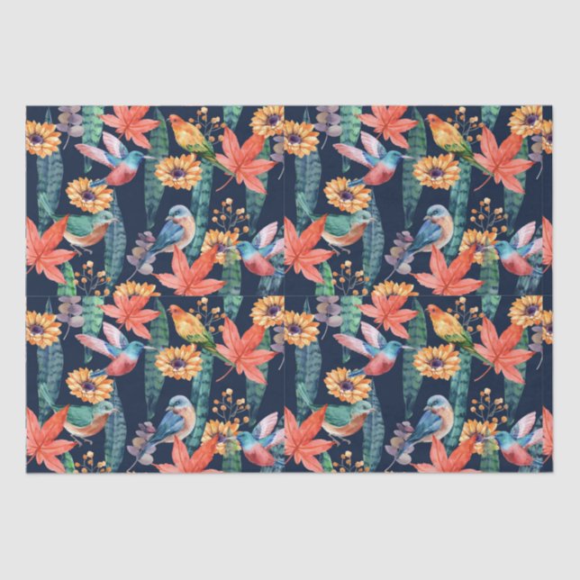 Hummingbird  tissue paper (Front)