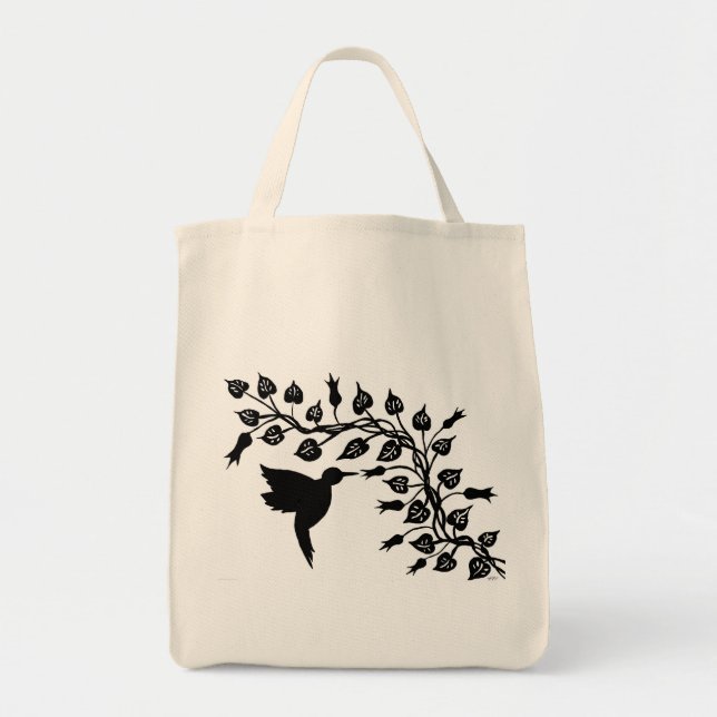 Hummingbird Tote (Front)