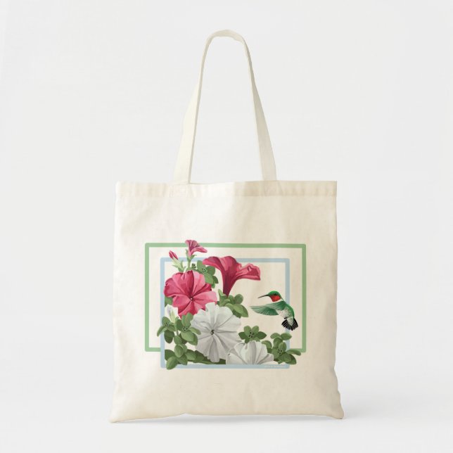 Hummingbird Tote Bag (Front)