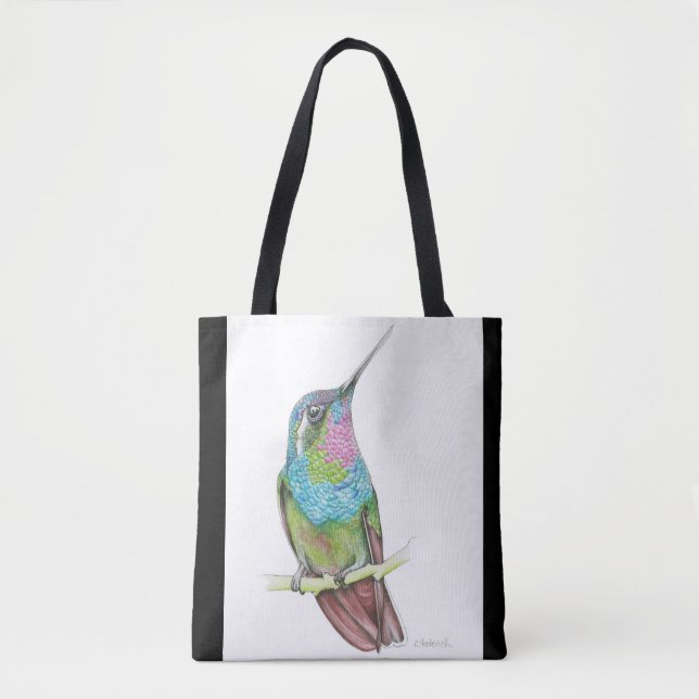 Hummingbird Tote Bag (Front)