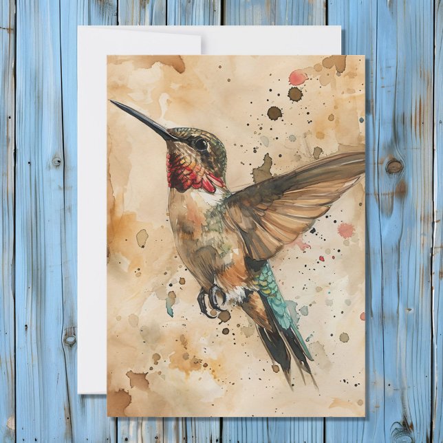 Hummingbird Totem Spirit Animal Meaning Card  (Creator Uploaded)
