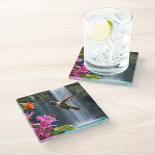 Hummingbird Waterfall Park, Glass Coaster