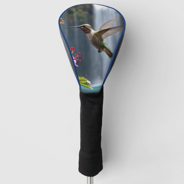 Hummingbird Waterfall Park,  Golf Head Cover (Front)
