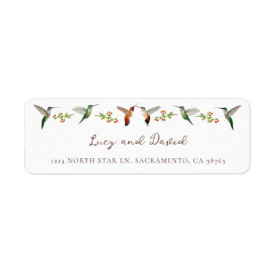 Hummingbird Wedding