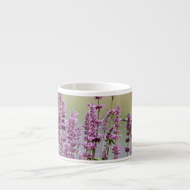 Hummingbird & Wildflower Espresso Mug (Front)