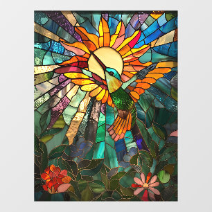 Hummingbird Window Cling