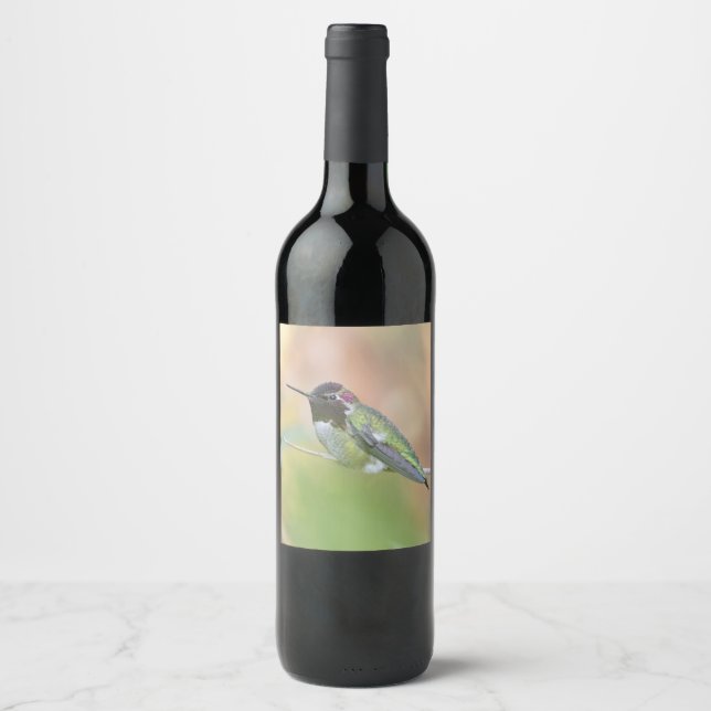 Hummingbird Wine Label (Front)