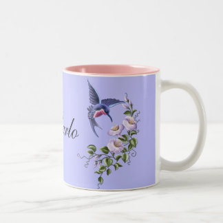 Hummingbird with Flowers 2 Mug