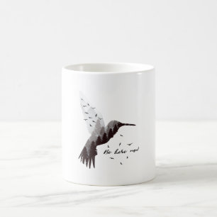 Hummingbird with Forest Coffee Mug