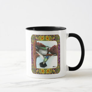 Hummingbirds and Flowers #3 Mug