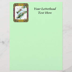 Hummingbirds and Flowers #4