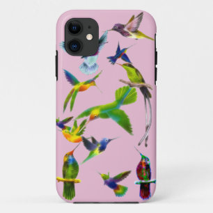 Hummingbirds Birdlover Designer Gift iPhone 11 Case