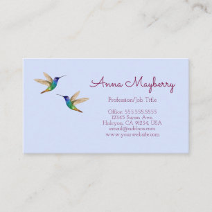 Hummingbirds Business Card