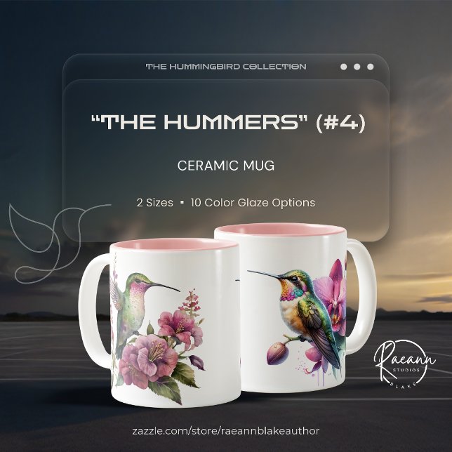 Hummingbirds Ceramic Mug (Creator Uploaded)