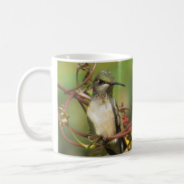 Hummingbirds Coffee Mug by BirdingCollectibles (Left)