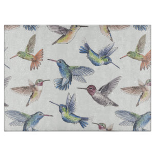 Hummingbirds Cutting Board