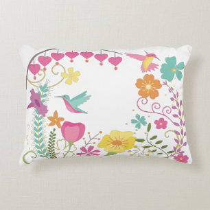 Hummingbirds Decorative Cushion