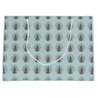 Hummingbirds, Design Large Gift Bag