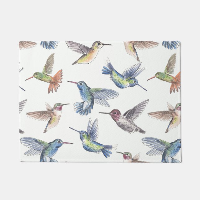 Hummingbirds Doormat (Front)