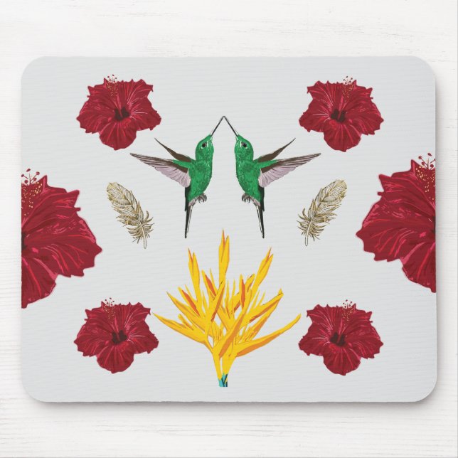 Hummingbirds Dream Mouse Mat (Front)
