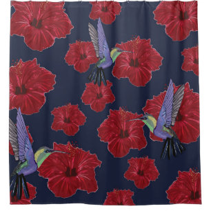 Hummingbirds Dream Shower Curtain