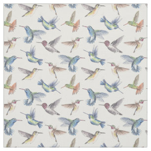 Hummingbirds Fabric